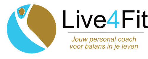 Logo Live4Fit tekst zijkant Logo Live4Fit tekst zijkant